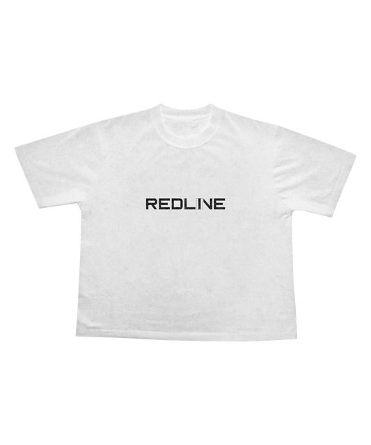 Redline White Tee - Underground Raffles